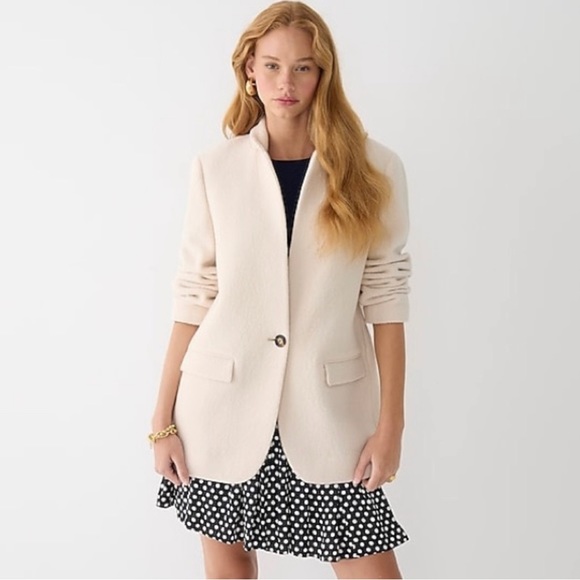 Leighton blazer-jacket in Italian boiled wool size 16 EUC - Picture 2 of 6